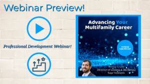 Advancing Your Multifamily Career